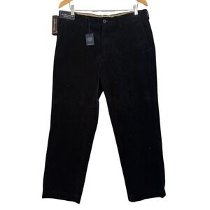 NWT Polo Ralph Lauren Preston Pant Corduroy Navy Blue Mens 35 30 Casual Pants